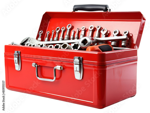 PNG Car service tool box white background