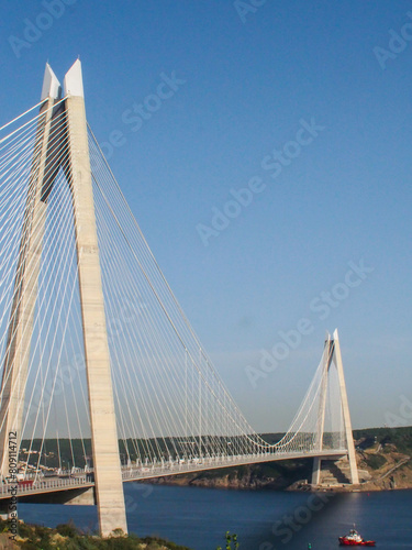 Yavuz sultan selim bridge in istanbul photo