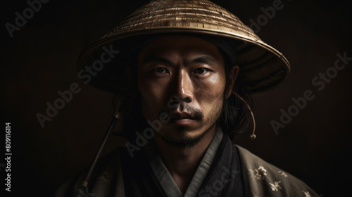 portrait of samurai 