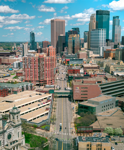 Minneapolis Skyline Aerial