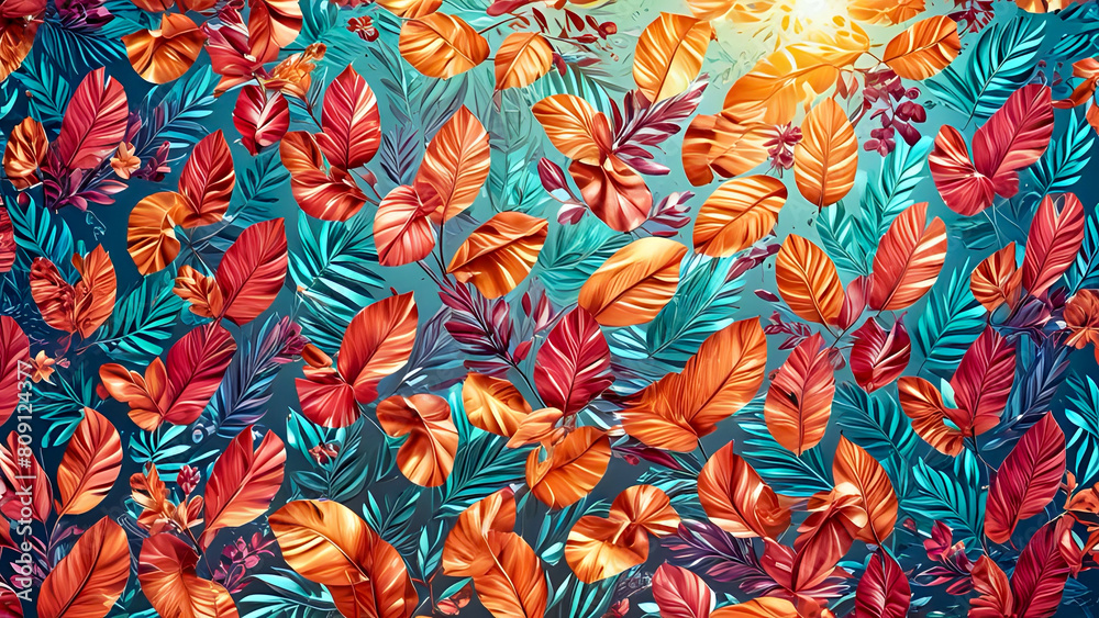 colorful leaves colorful leaves