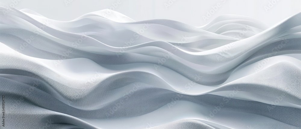abstract wave background minimal white geometric wallpaper