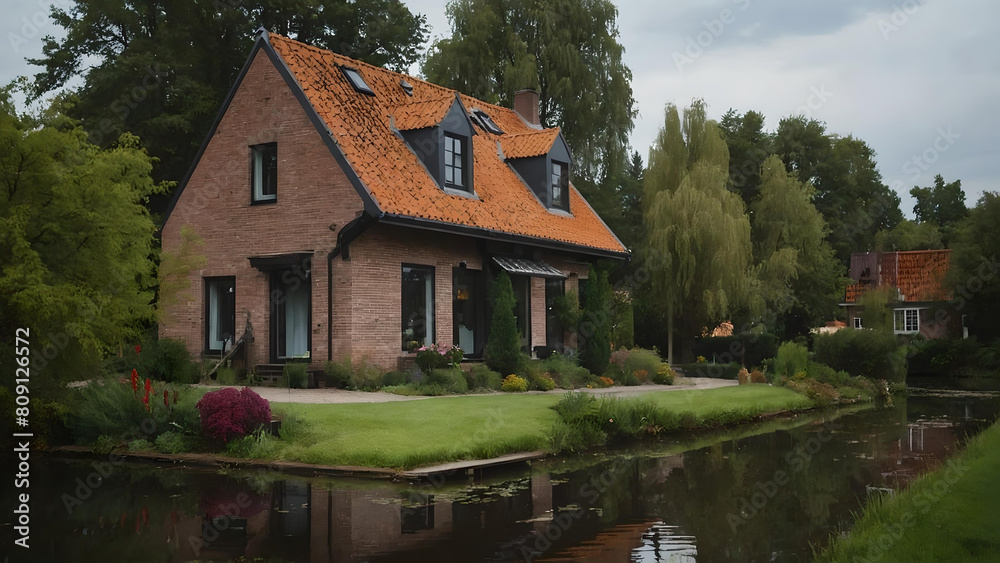 Classic House in Githeron Village in Netherlands