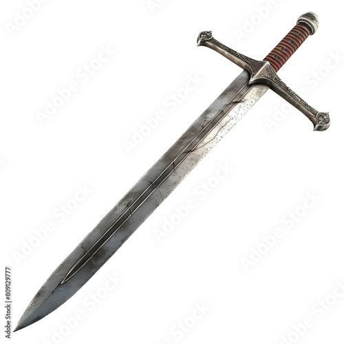 Fighter Sword on Transparent background - Ai Generated