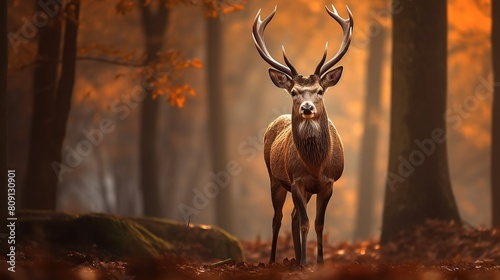 Best deer animal photography, gorgeous magical nature photography © KRIS