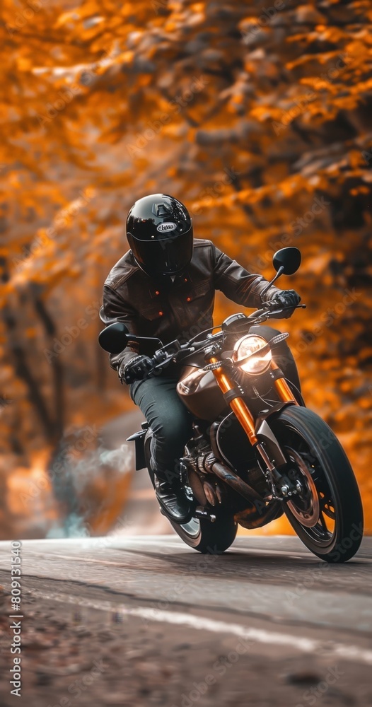 A Sleek And Modern Motorcycle. A Sleek And Modern Motorcycle.