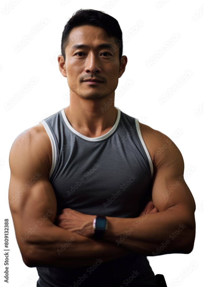 PNG Japanese man exercise portrait adult gym PNG Japanese man exercise portrait adult gym