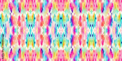 Seamless batik pattern,Seamless tribal batik pattern,and Seamless colorful pattern resemble ethnic boho, Aztec,and ikat styles.designed for use in wallpaper,fabric,curtain,carpet,Batik Embroidery