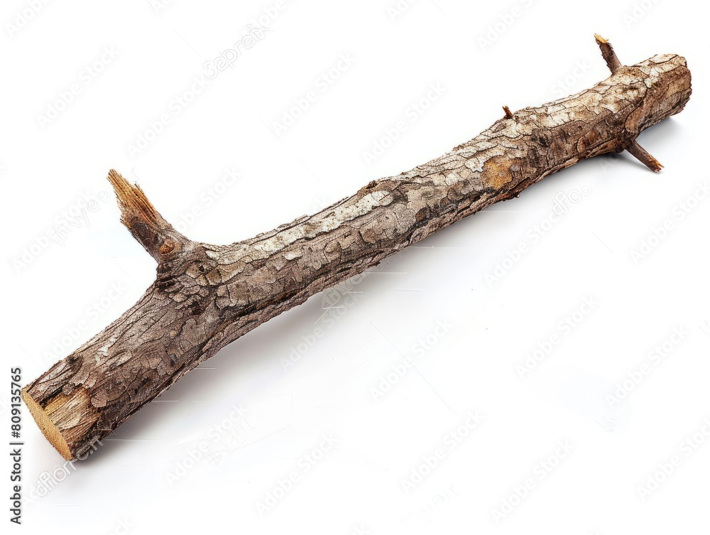 Piece of firewood isolated on white background. Piece of firewood isolated on white background.