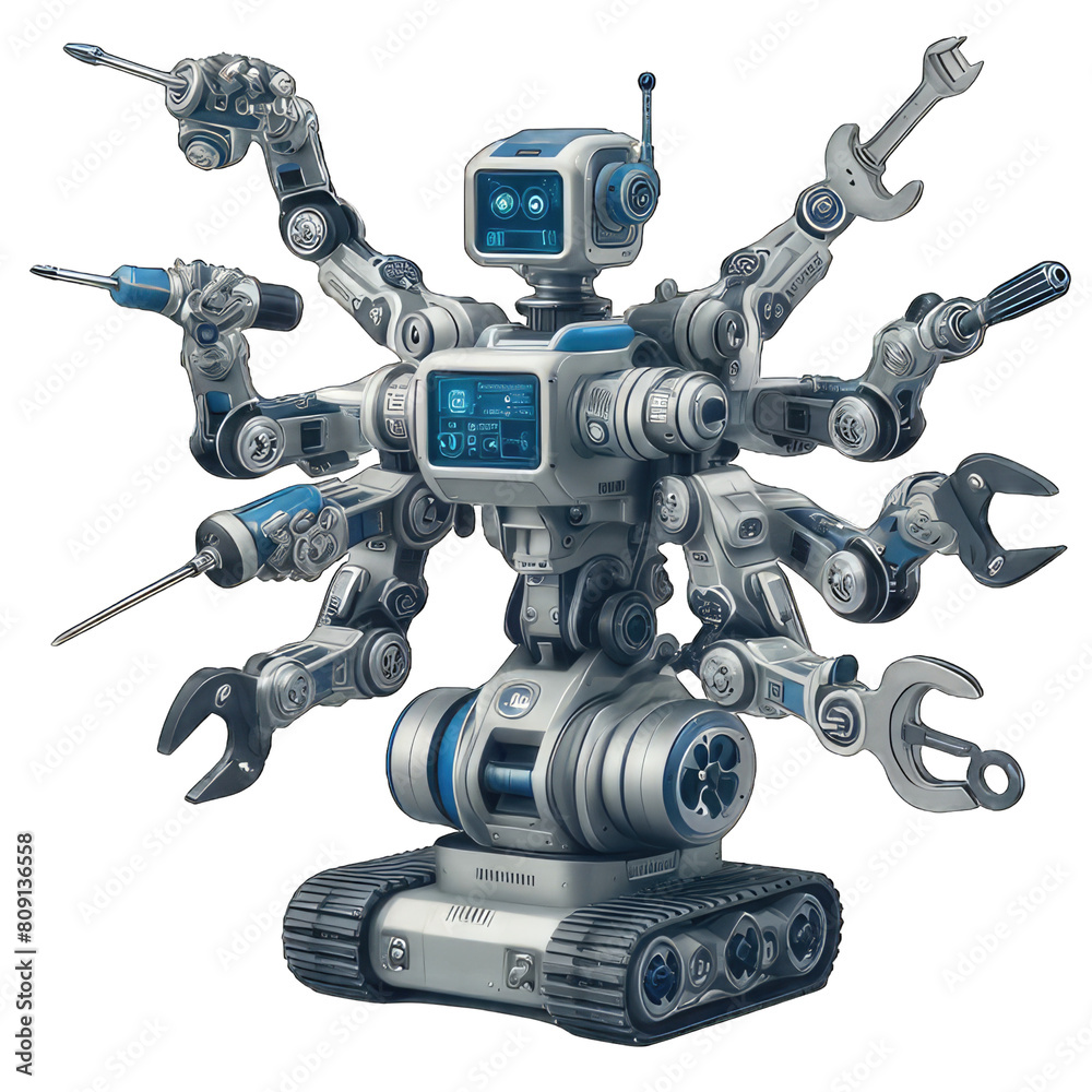 The robot is designed to be a versatile and efficient worker, with a variety of tools and attachments that allow it to perform a wide range of tasks. The robot is designed to be a versatile and efficient worker, with a variety of tools and attachments that allow it to perform a wide range of tasks.