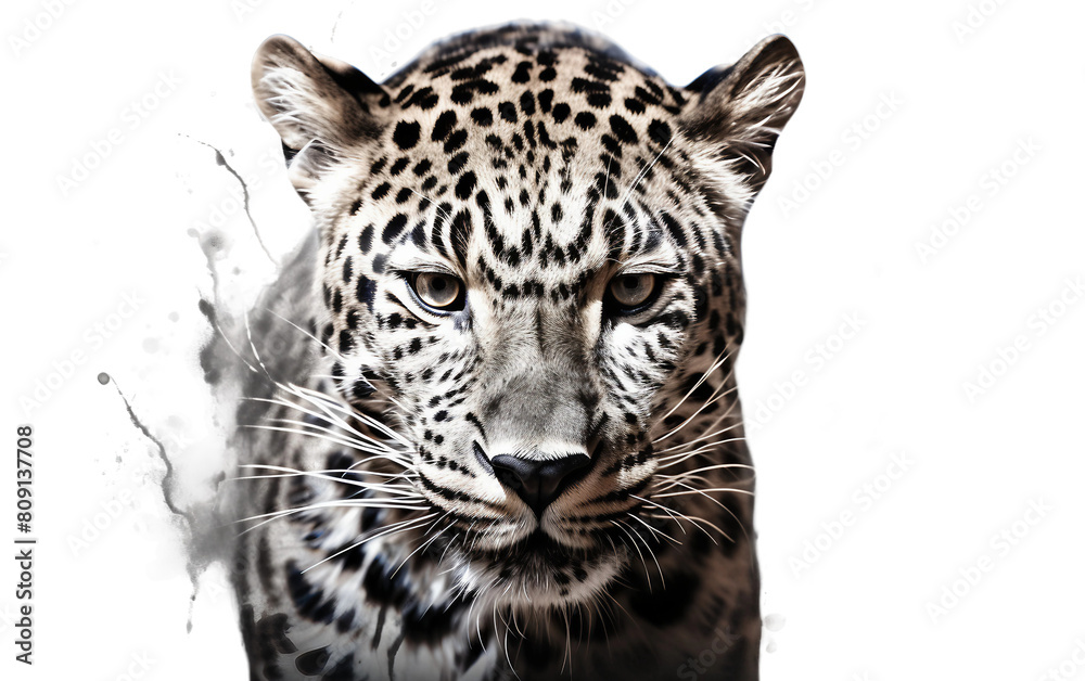 Fototapeta premium close up of a leopard