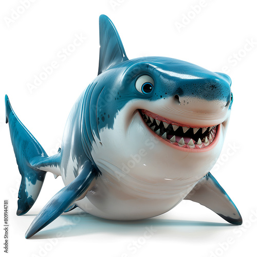 Smiling Toy Shark photo