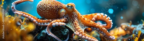 Adaptive Octopus Camouflage Displaying the of Ocean s Evolutionary Splendor