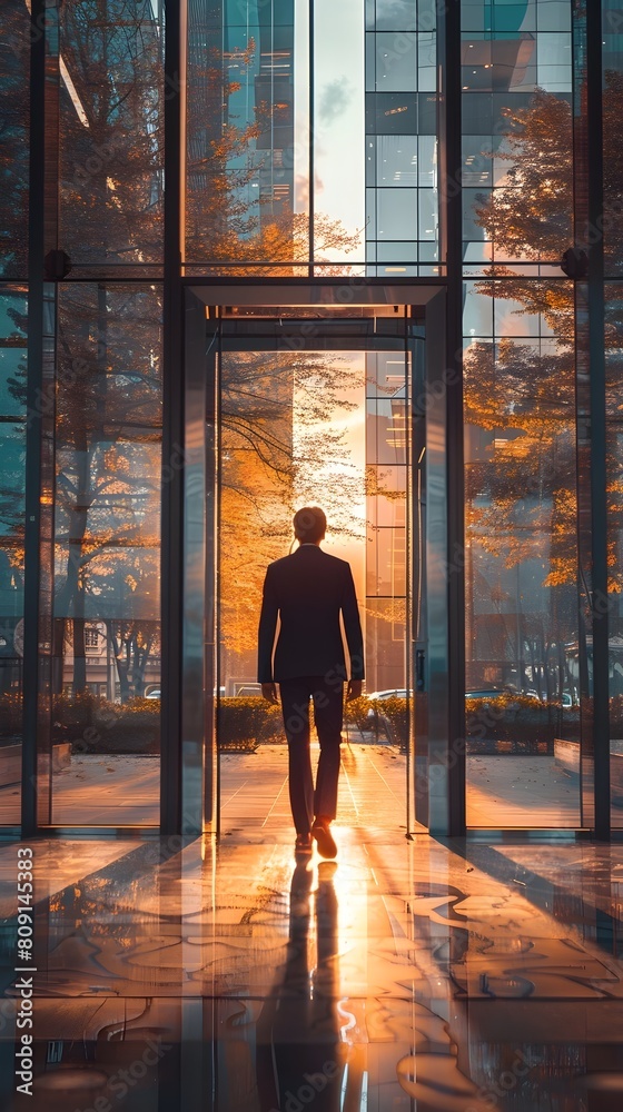Embracing the Energy of New Beginnings at a Modern Office Building Embracing the Energy of New Beginnings at a Modern Office Building