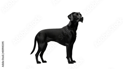 great dane isolated on white