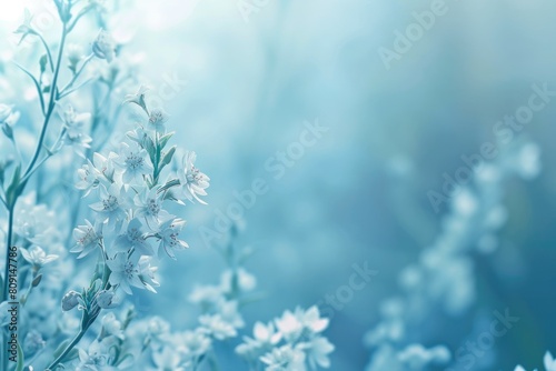 Gentle Breeze: Peaceful Pastel Background © Andrii 