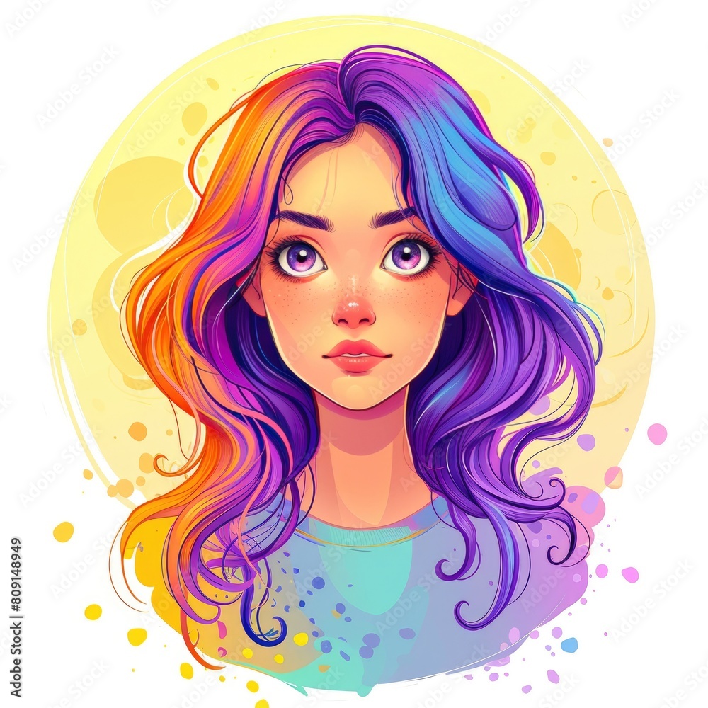 Playful Character in Cartoon Style Playful Character in Cartoon Style