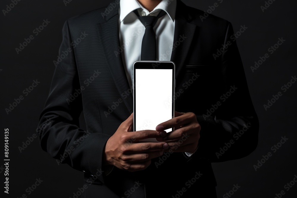 Technology in Business: Blank Mobile Screen for Customization Technology in Business: Blank Mobile Screen for Customization