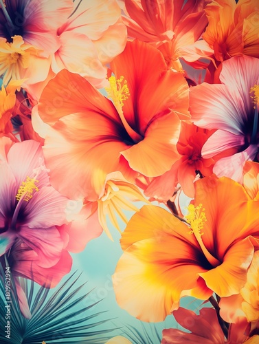 Colorful Summer Background. Summer Background Design.