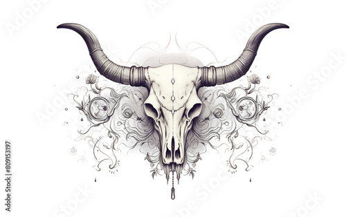 skull of the bull tattoo
