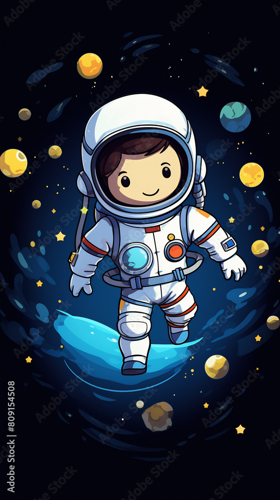 astronaut in space astronaut in space