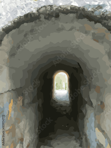 tunel medieval