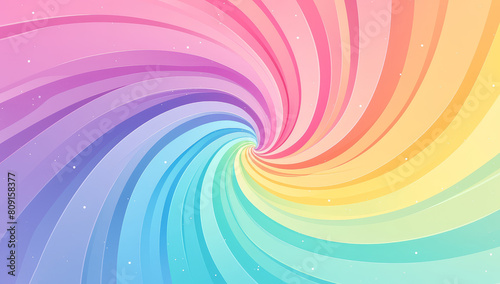 Colorful swirl background vector presentation design, colorful background