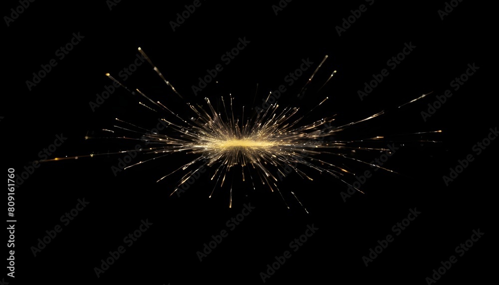 custom made wallpaper toronto digitallight particule isolated on a black background create with ai