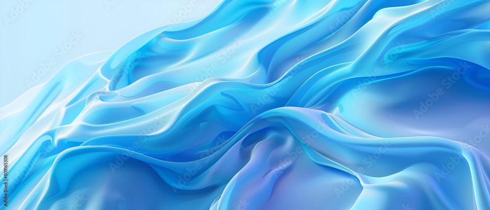 Obraz premium Smooth elegant blue silk or satin cloth texture ,Smooth elegant blue silk or satin cloth texture ,Abstract Business Technology Background