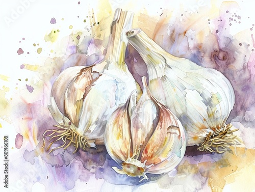 Garlic, Contains allicin, known for its antimicrobial properties