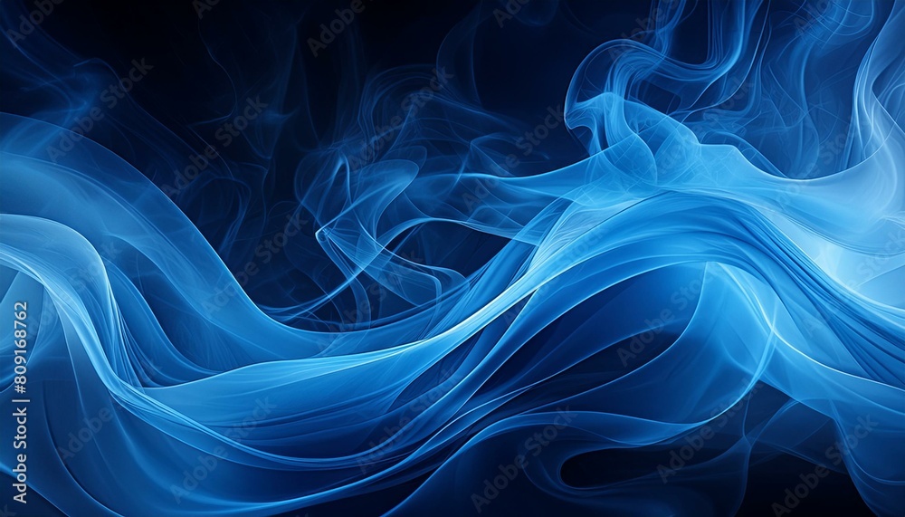 Spectral Shades: Enchanting Blue Smoke Essence Spectral Shades: Enchanting Blue Smoke Essence