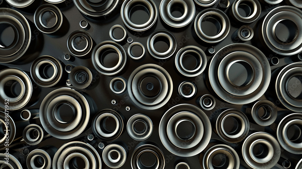 seamless pattern with circles seamless pattern with circles