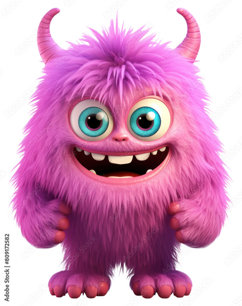 PNG Cartoon purple toy representation. AI generated Image by rawpixel.