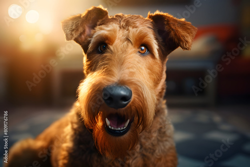 Airedale Terrier Dog photo