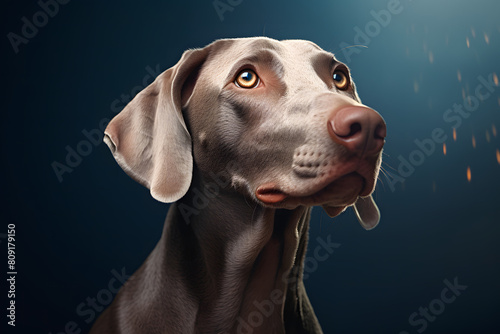 Weimaraner dog