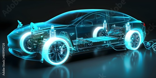 Understanding the Role of Electric Vehicle Braking Systems in Enhancing Energy Efficiency. Concept Electric Vehicle Technology, Energy Efficiency, Braking Systems, Sustainable Transportation