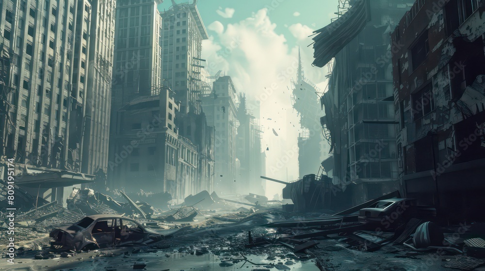 Collapse fantasies, urban apocalypse, cataclysms