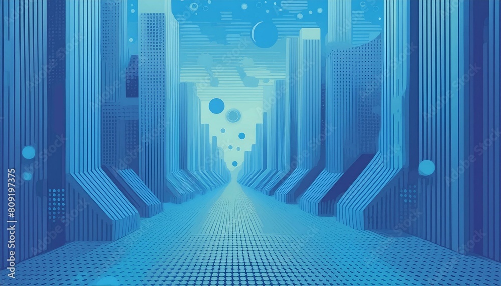 Obraz premium Graphic, background image, background material, image, thumbnail, simple design, Generative AI