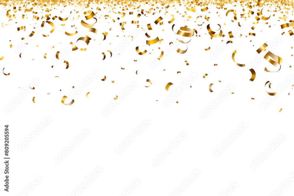 Gold confetti effect png, transparent background Gold confetti effect png, transparent background