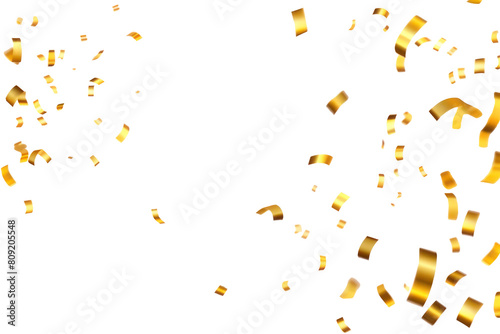 PNG Confetti effect backgrounds paper gold photo