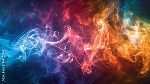 abstract smoke background