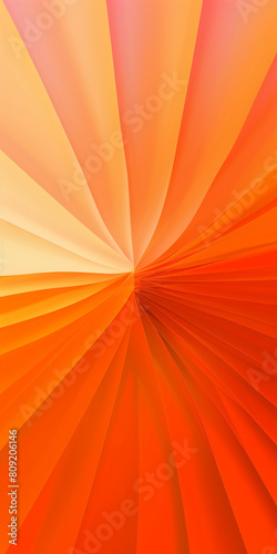 Dynamic abstract background with sharp gradient transitions from sunset orange to peach