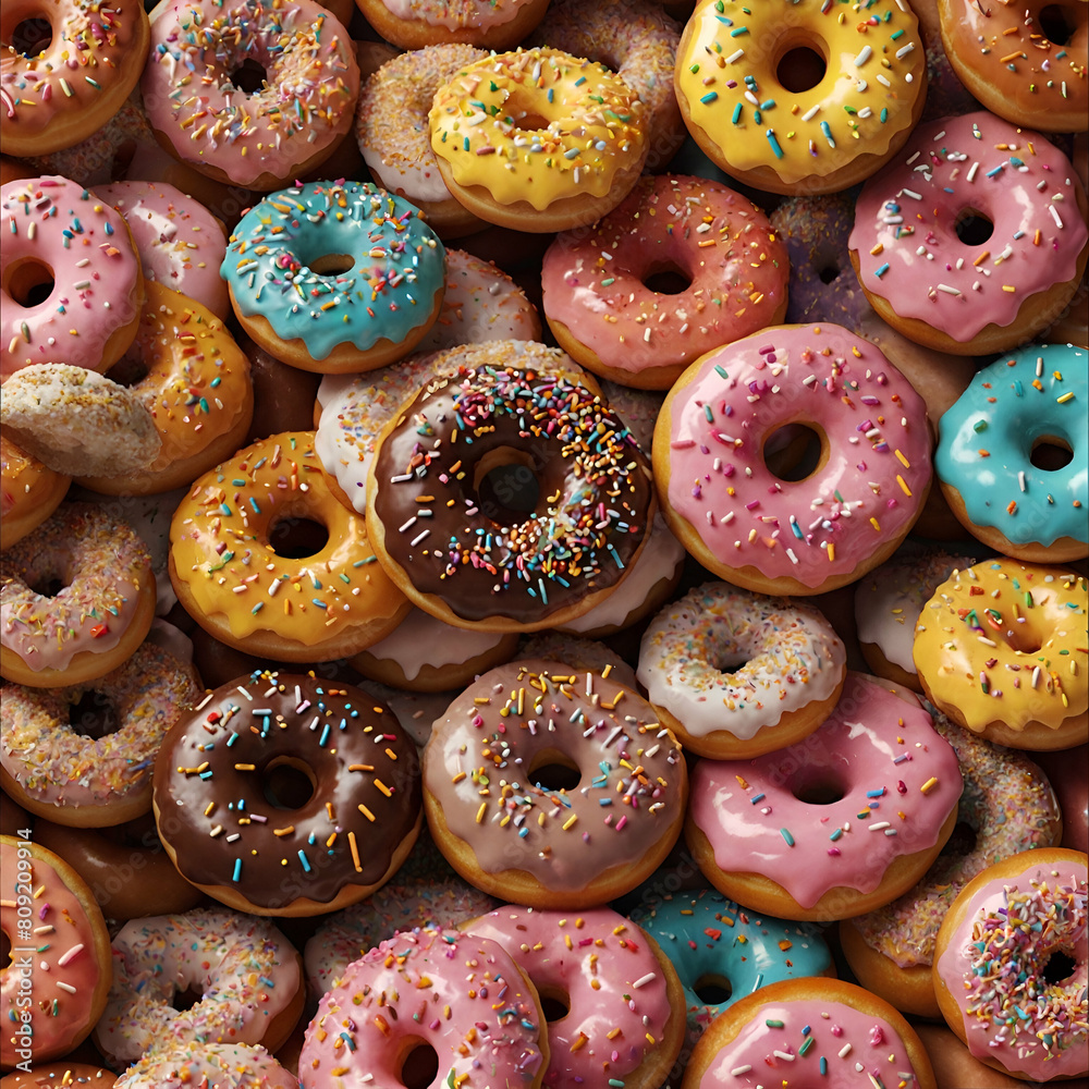 national donut day, colorful donuts background national donut day, colorful donuts background