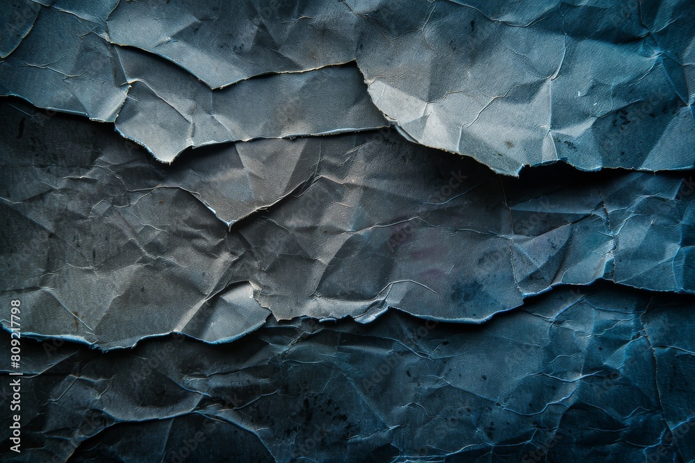 Close-Up On The Textured Layers Of Peeling Paint In Monochrome. Generative AI Close-Up On The Textured Layers Of Peeling Paint In Monochrome. Generative AI