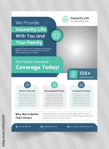 Insurance Agency Flyer Template