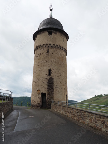 Obraz na płótnie Pulverturm in Zell an der Mosel w salonie