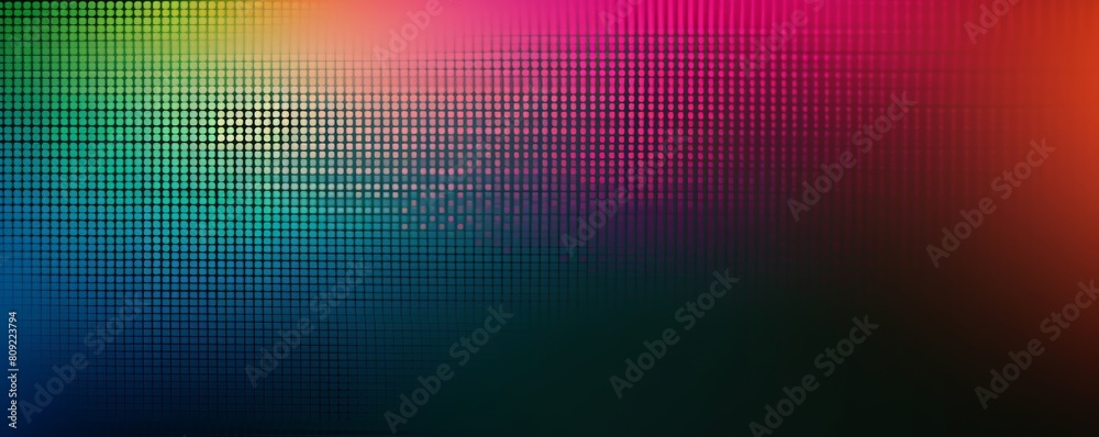 Colorful gradient dots pattern