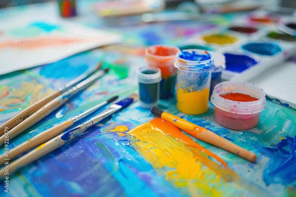 Exploring Emotions Through Art Therapy with Diverse Mediums