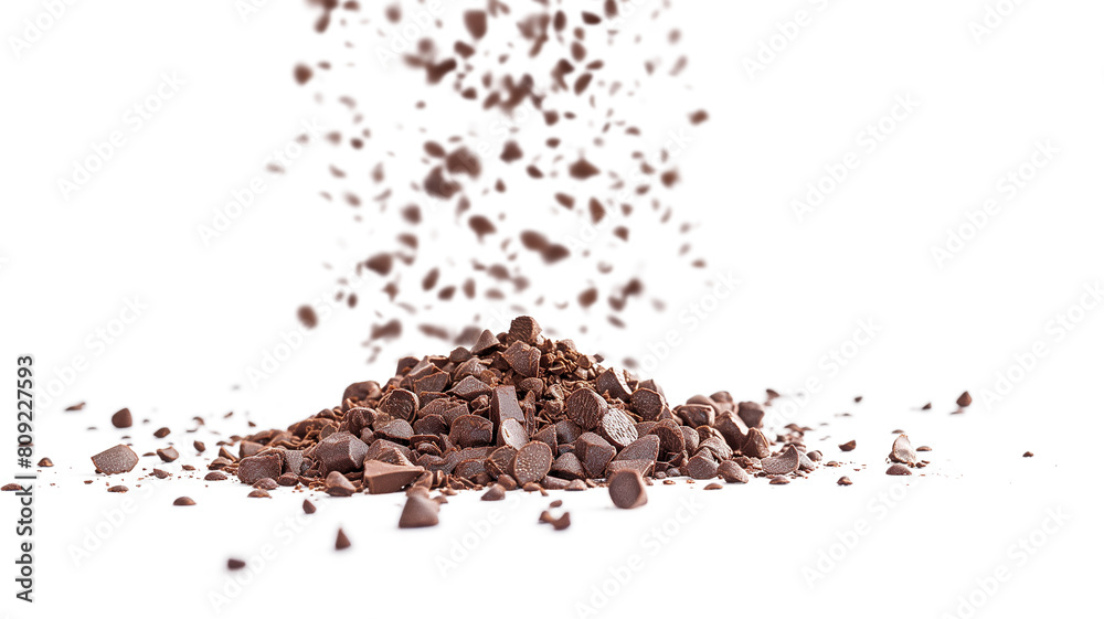 Chocolate Sprinkle isolated on a transparent background