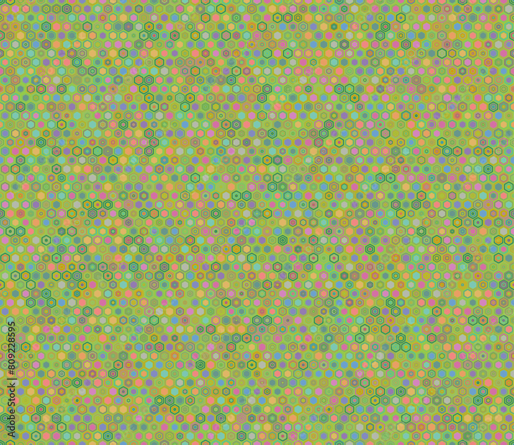 Minimal geometric background. Geometric elements of varied style and color. Small hexagon geometric shapes. Tileable pattern. Seamless background. Modern vector illustration. Minimal geometric background. Geometric elements of varied style and color. Small hexagon geometric shapes. Tileable pattern. Seamless background. Modern vector illustration.